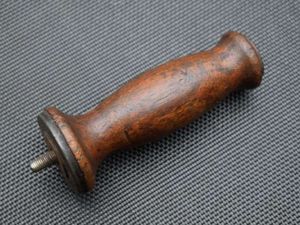 88) Good Original WW2 Bren Gun Wooden Carry Handle