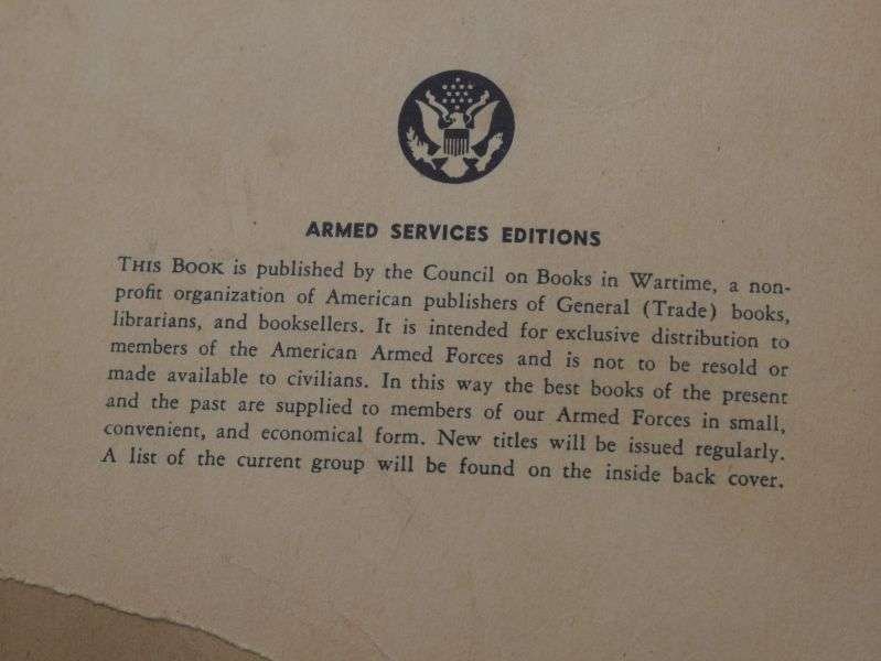 87) Tatty Original WW2 US Military Forces Novel I Married Adventure 1940 — image 10