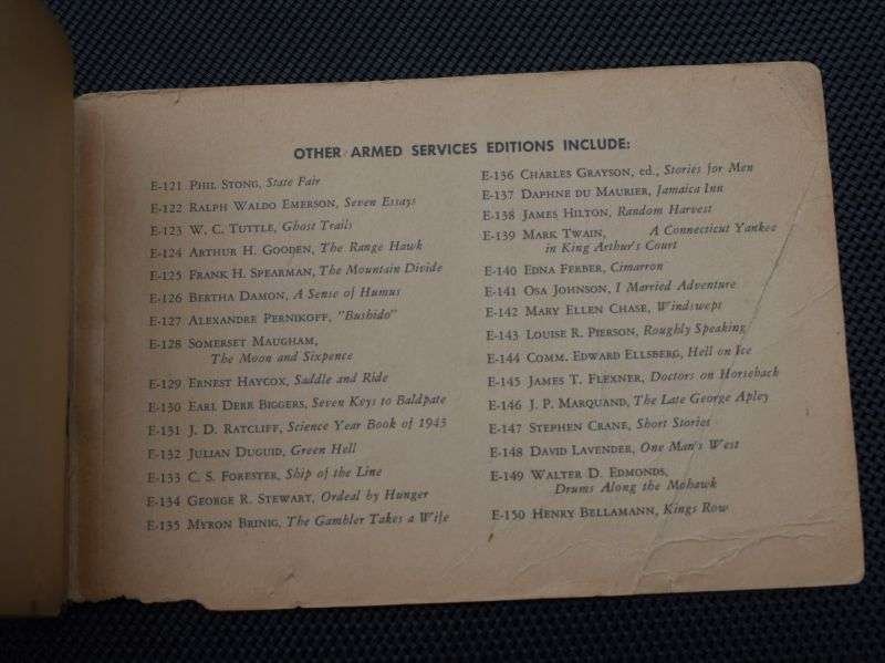 87) Tatty Original WW2 US Military Forces Novel I Married Adventure 1940 — image 4