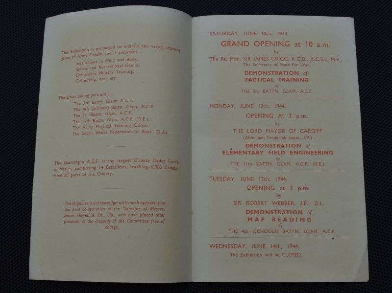 85) Interesting Original Cardiff Salute The Soldier Week 1944 Leaflets — image 4