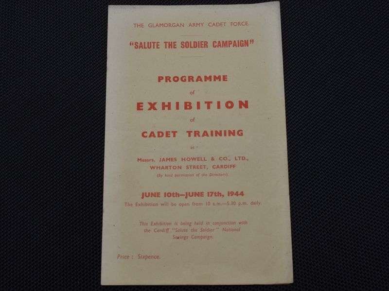 85) Interesting Original Cardiff Salute The Soldier Week 1944 Leaflets — image 6