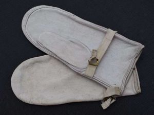 81) Excellent Unissued WW2 British Military Soft Blue Grey Leather …