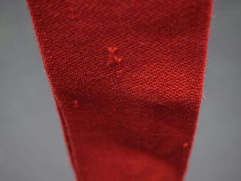 73) Vintage Original British Military Issue Red Sash — image 3