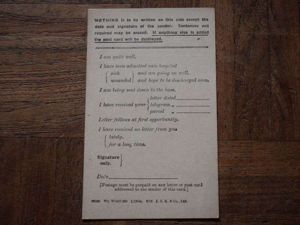 16) Excellent Original Un-Used 1916 Dated British Army Field Post …