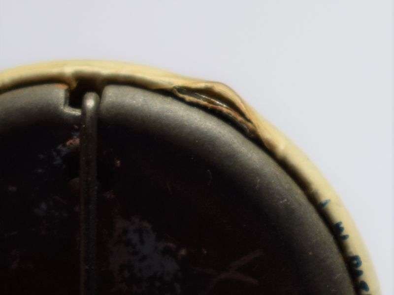 125) Excellent Original Celluloid Badge Fighting Forces Comforts Fund Empire Appeal 1941 — image 2