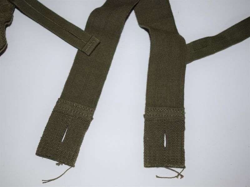 120) Excellent Mint Original WW2 US Army Issue Trousers Braces — image 4