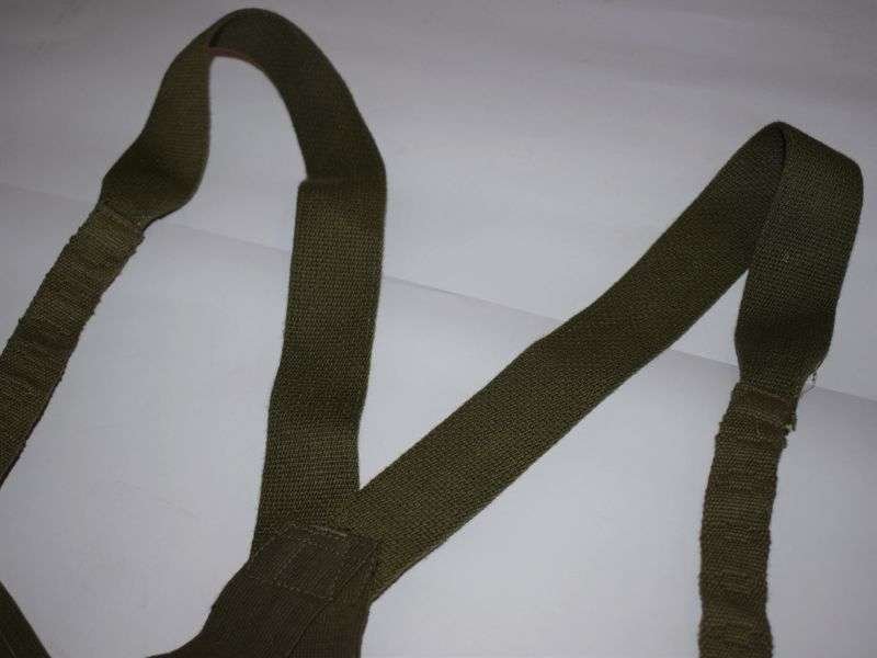 120) Excellent Mint Original WW2 US Army Issue Trousers Braces — image 7