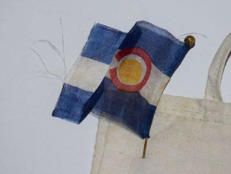 118) Lovely Original WW1 WW2 Female Medics Armlet & Silk Tag Church Door Canteen Hostess — image 5