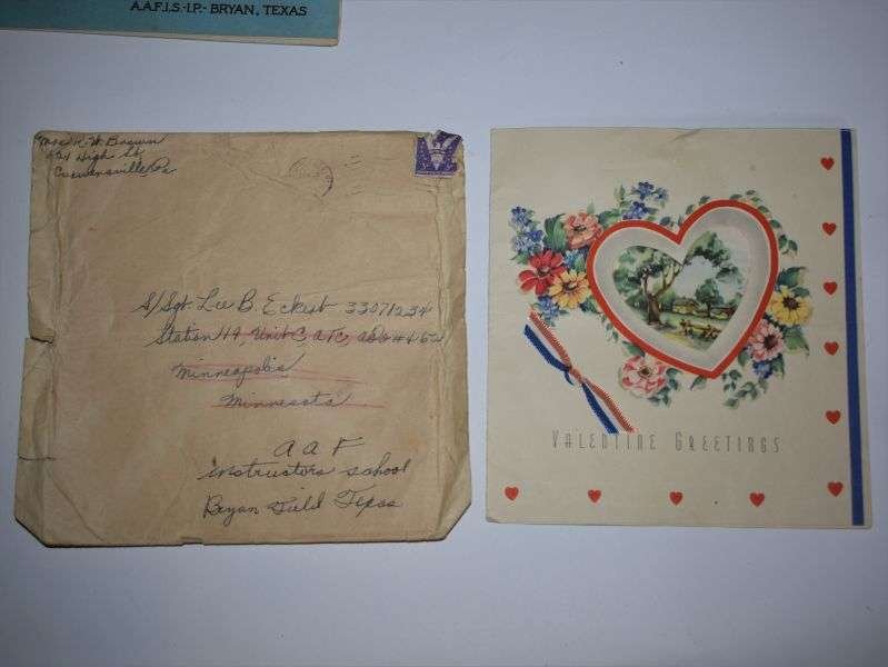 112) Interesting Group of WW2 US Army-USAAF Items to a S/Sgt Lee B Eckert — image 13