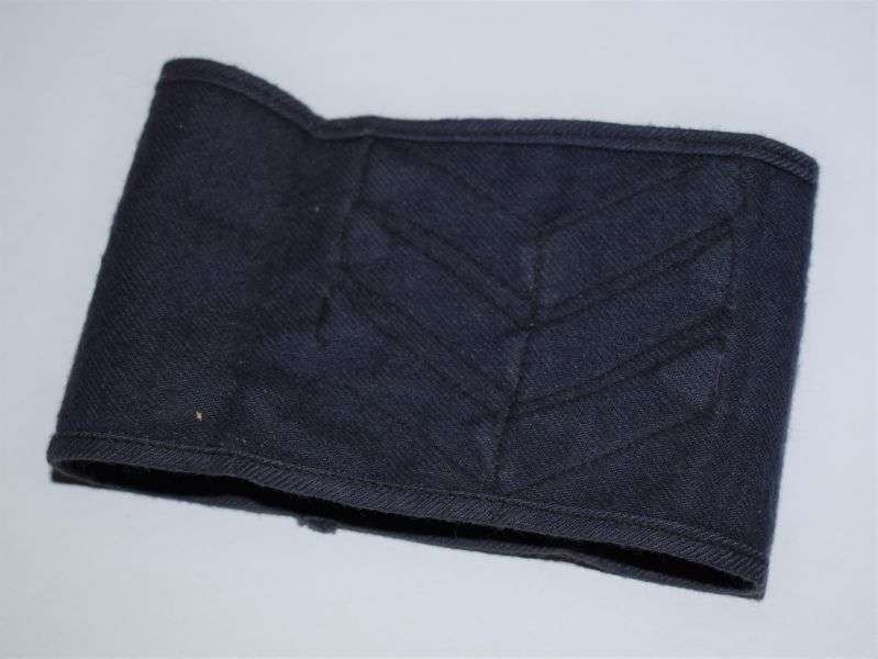 96) Unusual Original WW2 Small Size RAF Rank Armlet to Sergent. ATC, WAAF ? — image 2