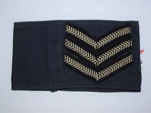 96) Unusual Original WW2 Small Size RAF Rank Armlet to …