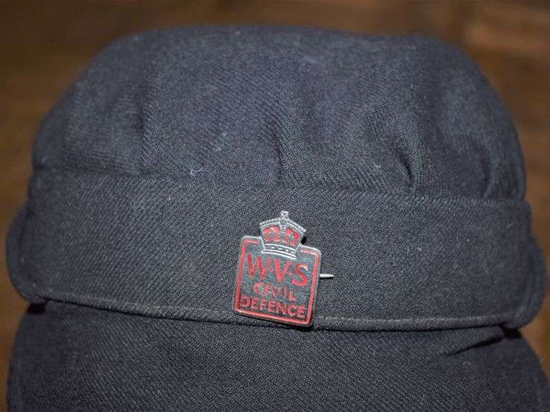 105) Early WW1 WW2 BRCS, VAD Nurses Cap WVS CD Cap? — image 9