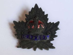 34) Original WW1 WW2 Canadian Sweetheart Brooch In an Unusual …