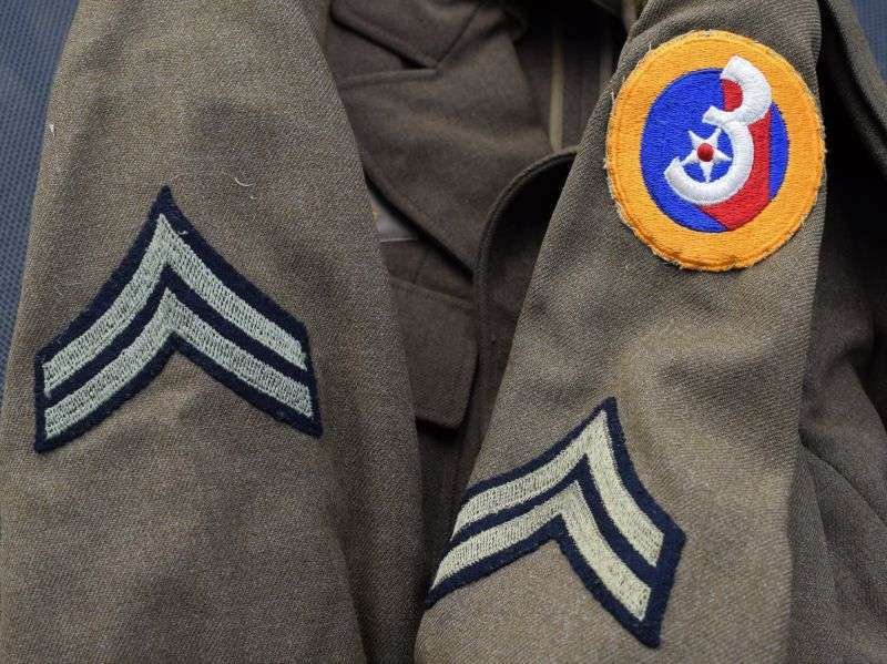 1) Excellent Original WW2 3rd US Army Air Force Jacket Dated 1940 — image 4