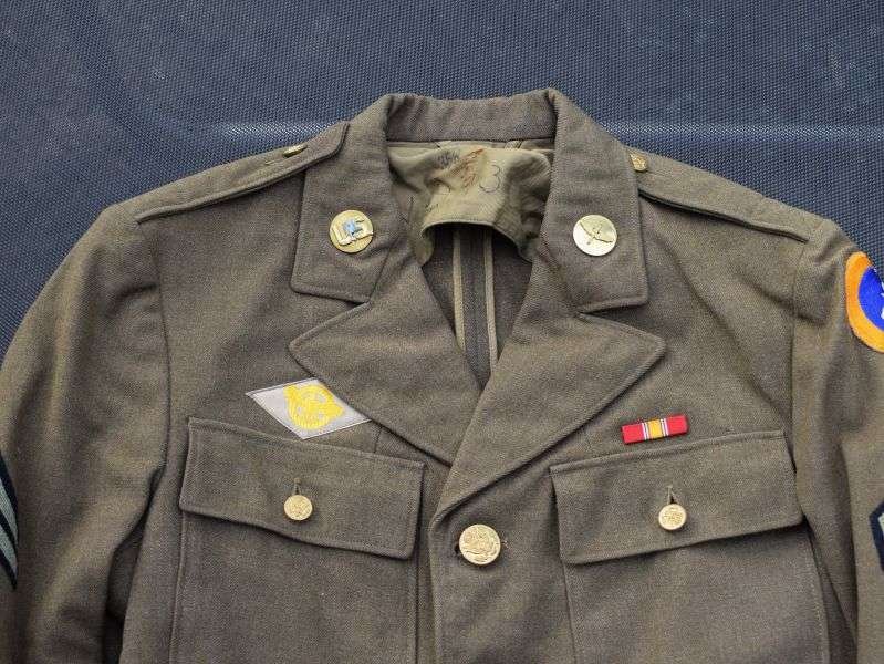 1) Excellent Original WW2 3rd US Army Air Force Jacket Dated 1940 — image 6