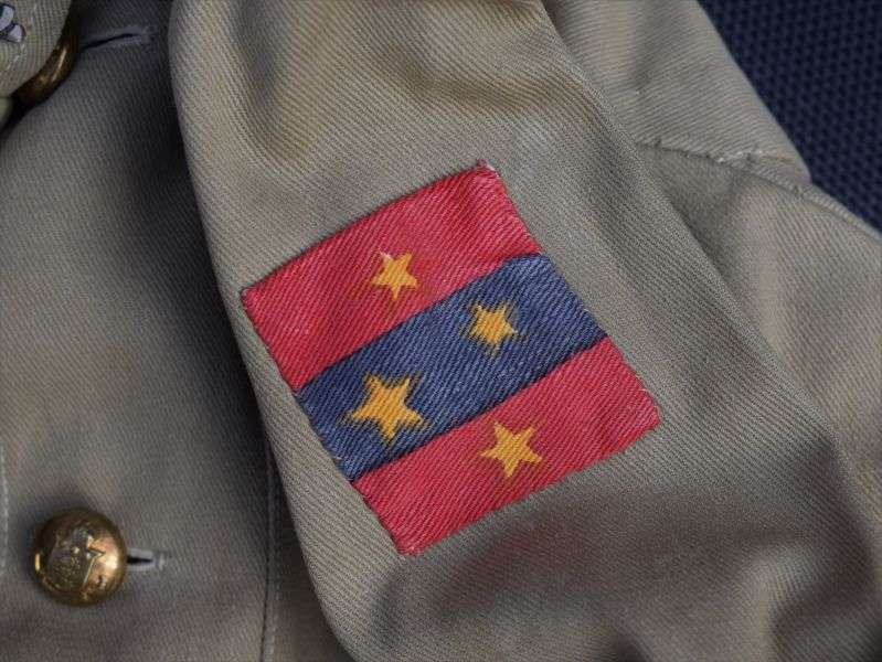 7) Excellent Original WW2 Indian Army Ordnance Corps Officers KD Jacket & Southern Army India Insignia — image 8