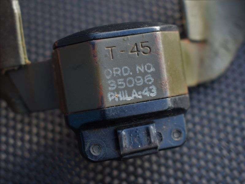 22) Good Original WW2 US Military Issue T-45 Lip-Microphone 1943 — image 5