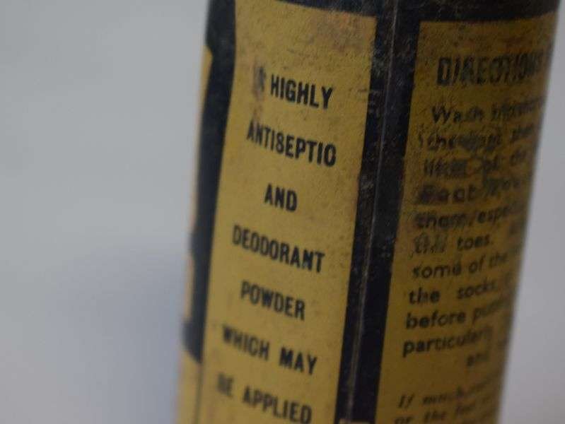 86) Nice Original 1920s-30s Tin of Walker's Foot Powder. — image 5