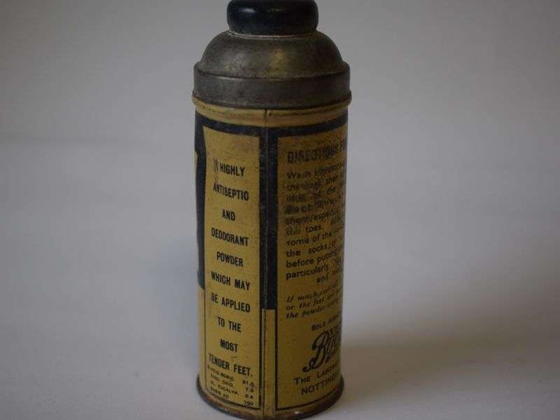 86) Nice Original 1920s-30s Tin of Walker's Foot Powder. — image 6