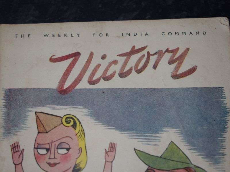 110) Original WW2 Magazine Victory The Weekly For India Command. October 22nd 1945 — image 10