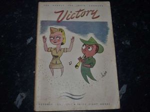 110) Original WW2 Magazine Victory The Weekly For India Command. …