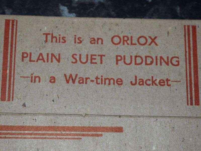 122) Original WW2 British Home Front Orlox Plain Suet Pudding Wartime Jacket Packaging — image 6