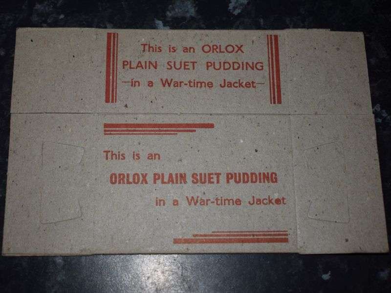 122) Original WW2 British Home Front Orlox Plain Suet Pudding Wartime Jacket Packaging — image 7
