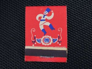 127) Original WW2 US Match Book RWR. Russian War Relief
