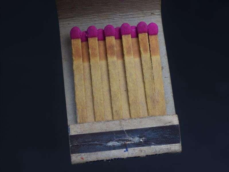 125) Original WW2 US Red Cross Patriotic Match Book If You Can't Give Help Us Help Our Boys — image 3