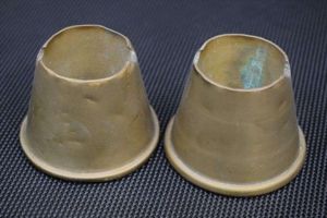 90) Good Original WW2 Trench Art Shell Fuse Transit Caps …