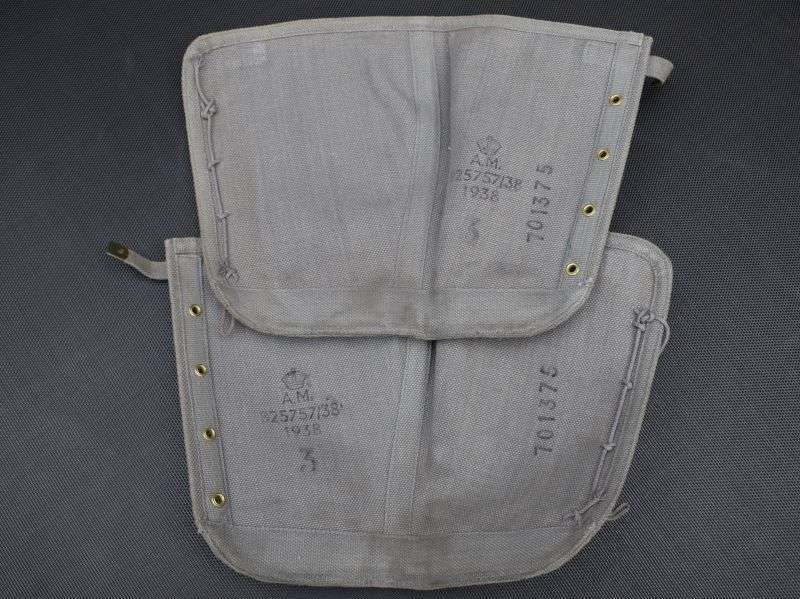 91) Excellent Original RAF High Leg Anklets Matching Markings AM 1938 — image 4