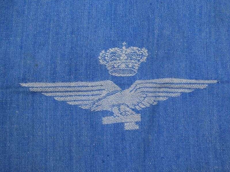 100) Original WW2 Fascist Italian Air Force Large Heavy-Duty Cotton Napkin, Table Mat? — image 5