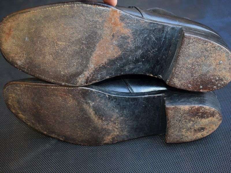 11) Original 1956 Dated WD Marked Cavalry Officers Mess Dress Ankle Boots — image 3