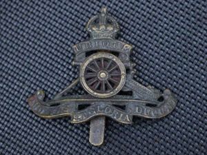 139) Excellent Original WW2 Locally Made Sand Cast Royal Artillery …