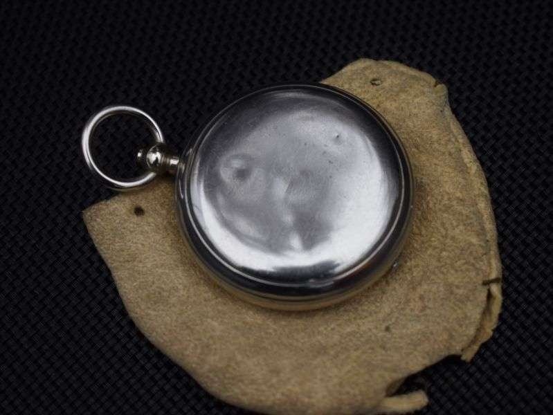 147) Good Original WW1 British Army Officers Fob Compass C.Haseler & Son Ltd 1918 — image 3
