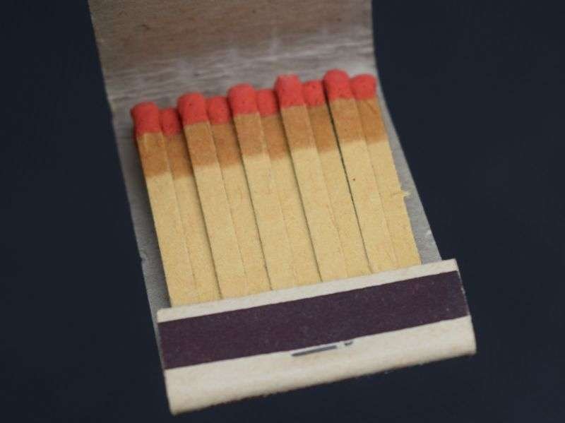 75) Original Red WW2 US Military Match Book Your No Match to VD — image 3