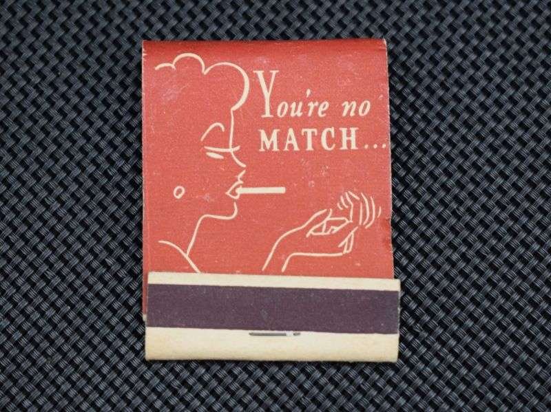 75) Original Red WW2 US Military Match Book Your No Match to VD — image 5