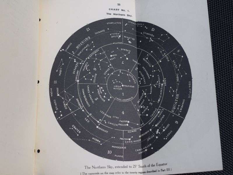 57) WW2 Military Training Pamphlet No 13 India. Navigation By The Stars 1942 — image 4
