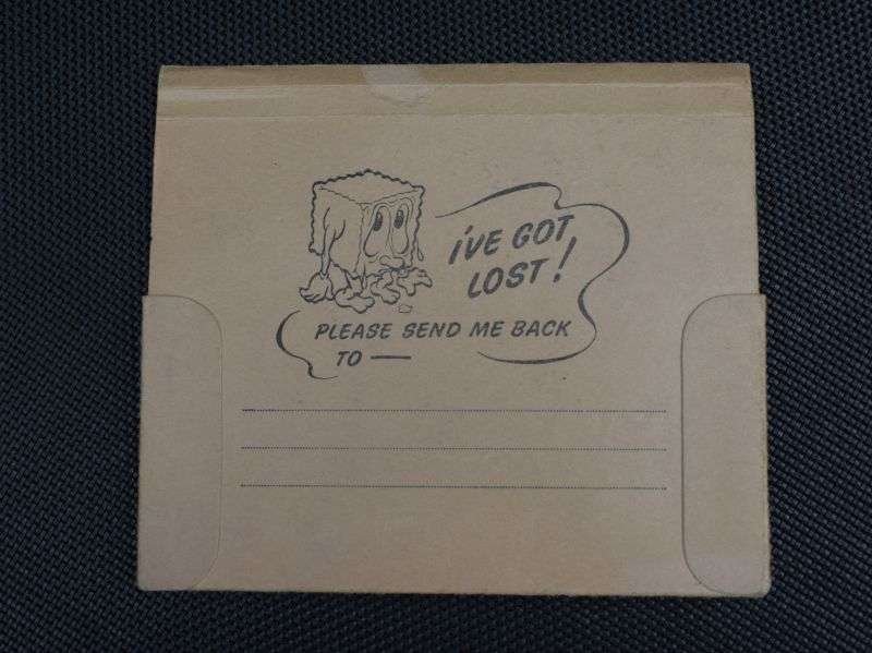 71) Original WW2 Tate & Lyle Ltd Complementary Ration Books Holder Made From Card — image 2