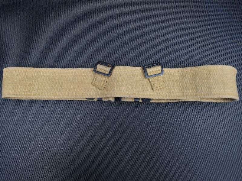 83) Near Mint Unissued British 1937 Pattern Web Waist Belt Dated 1954 — image 3