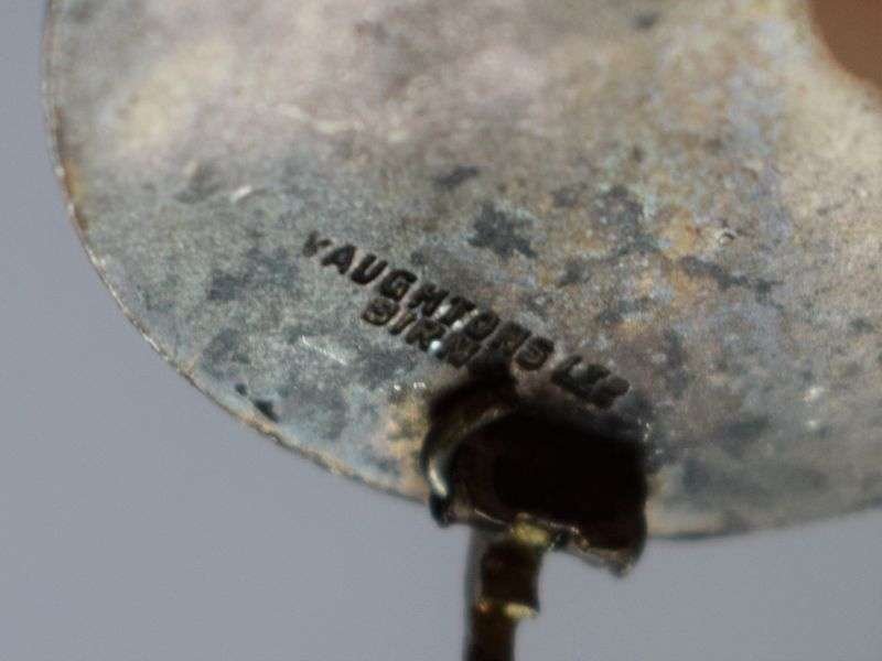 89) Original WW1 WW2 Enamel Pin Badge West Lancashire Territorial Force Association V.A.D — image 2