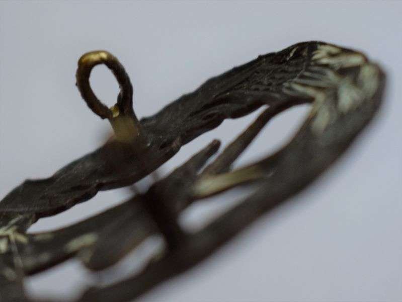 91) Original WW2 South African First Reserve Brigade Cap Badge — image 2