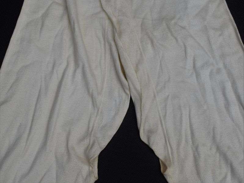 12) 1930s-WW2 Woman's? One Piece Thermal Underwear Set — image 2