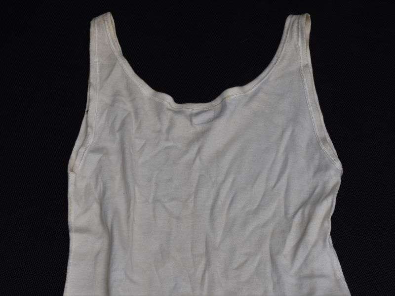 12) 1930s-WW2 Woman's? One Piece Thermal Underwear Set — image 3