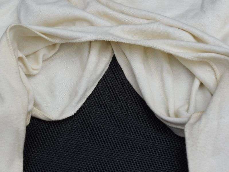 12) 1930s-WW2 Woman's? One Piece Thermal Underwear Set — image 7