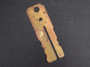 44) Good Original WW2 Air Ministry Marked Button Polishing Stick …