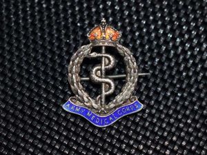 92) Nice Original WW1 WW2 Royal Army Medical Corps Sweetheart …