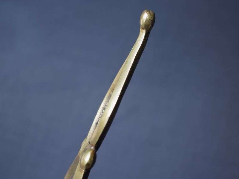 97) Excellent Original WW2 Era Nazi WW1 Veterans Flag Pole Top — image 3