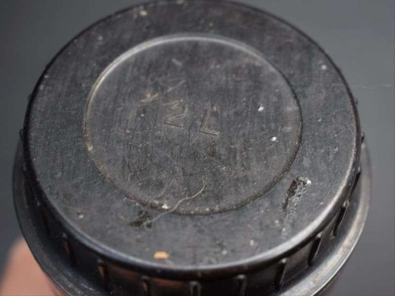 133) Good Original WW2 German Bakelite 2L Fuse Storage Container 1941 — image 3