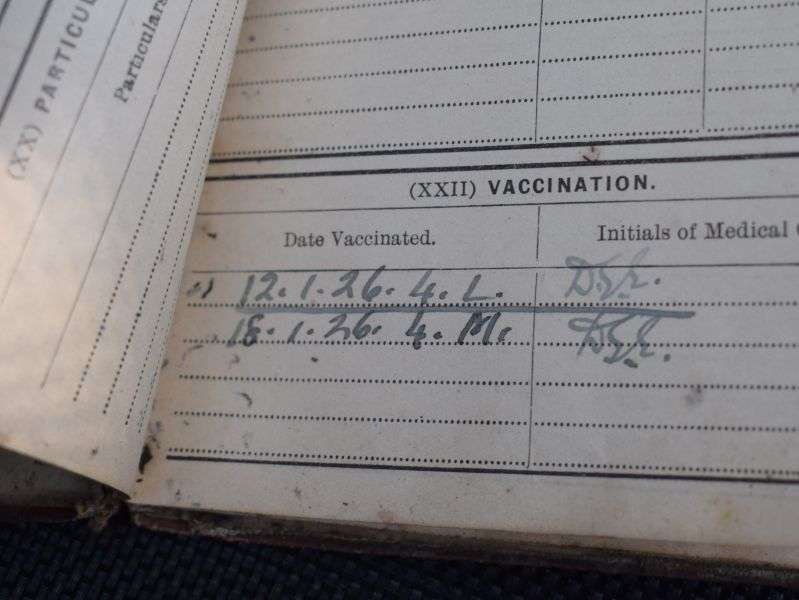 20) Inter War Period British Army Soldiers Service & Pay Book 5331484 A.Taylor Royal Berks Regt 1923 — image 5